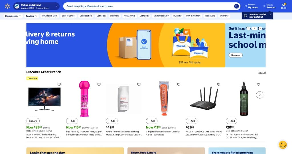 Walmart employee portal experience